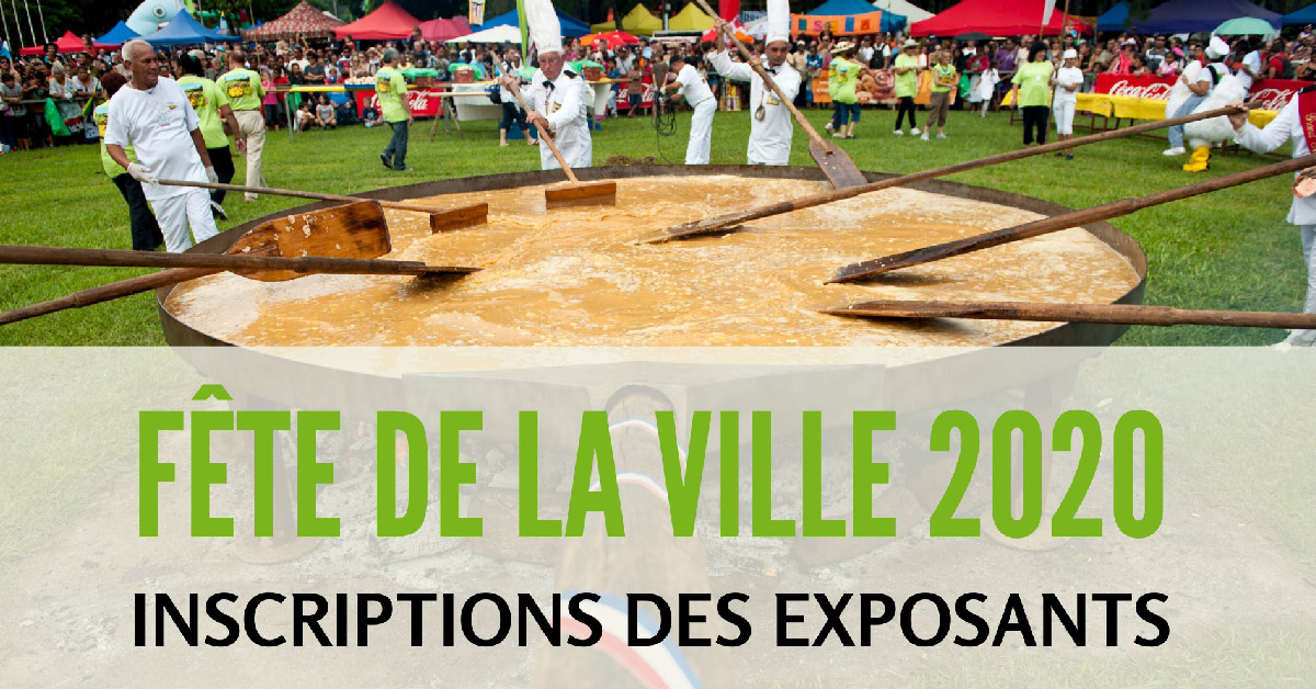 fete ville dumbea 2020 inscription