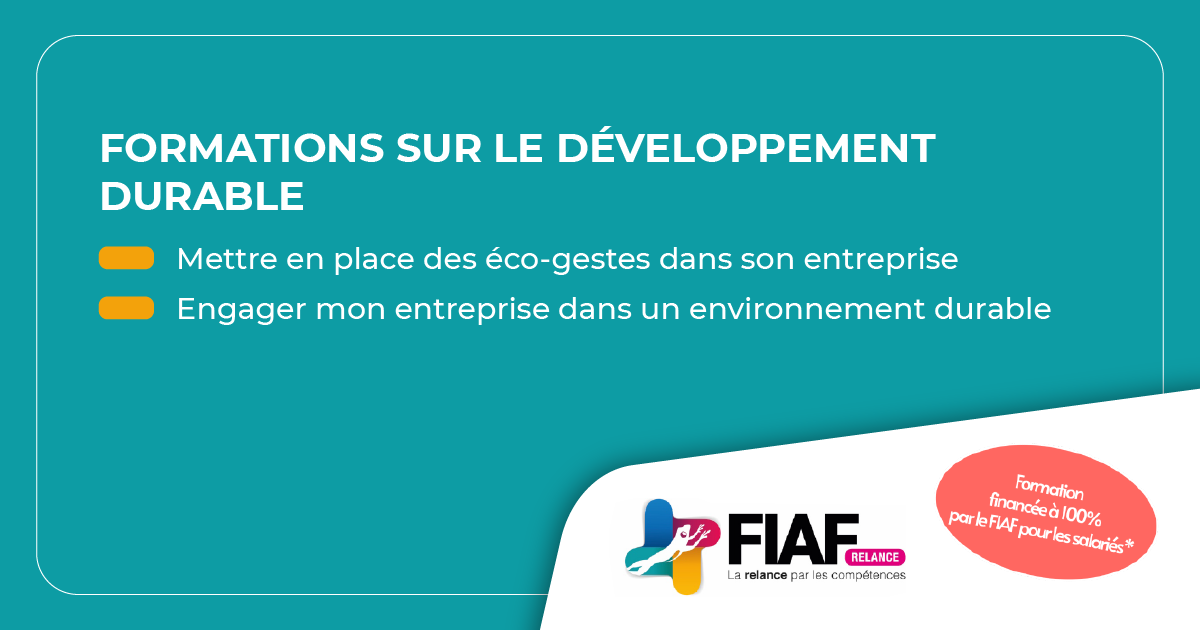 formation eco geste finance par le fiaf