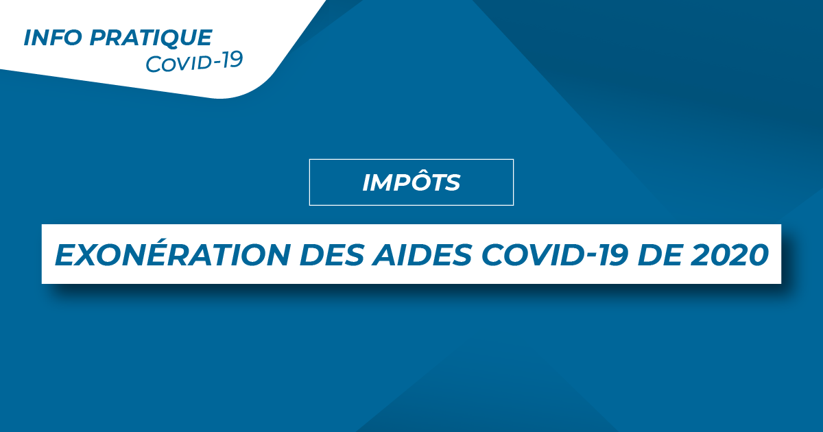 declaration fiscales exonerations aide